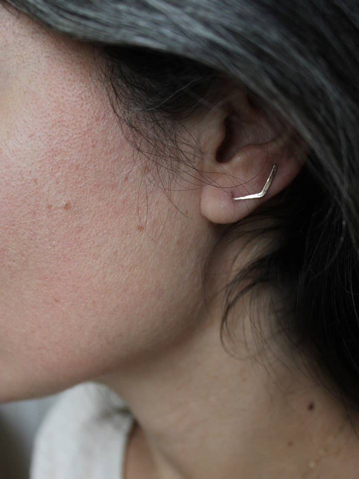 Era Mini Ear Climbers for wholesale by Bia Soul Studio