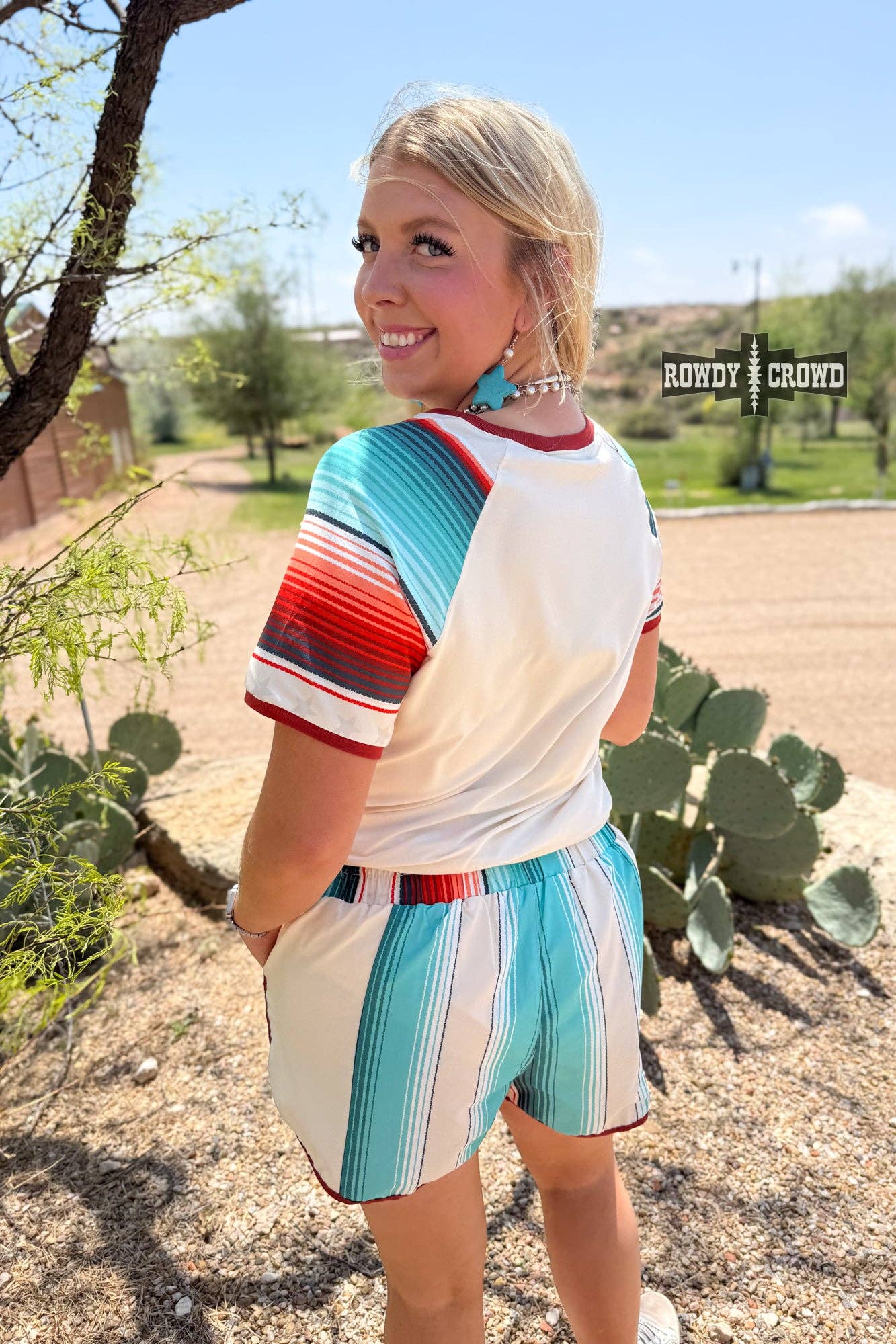 Rowdy Crowd Clothing - Wholesale T-Shirt - Women's - Star Spangled Tee2