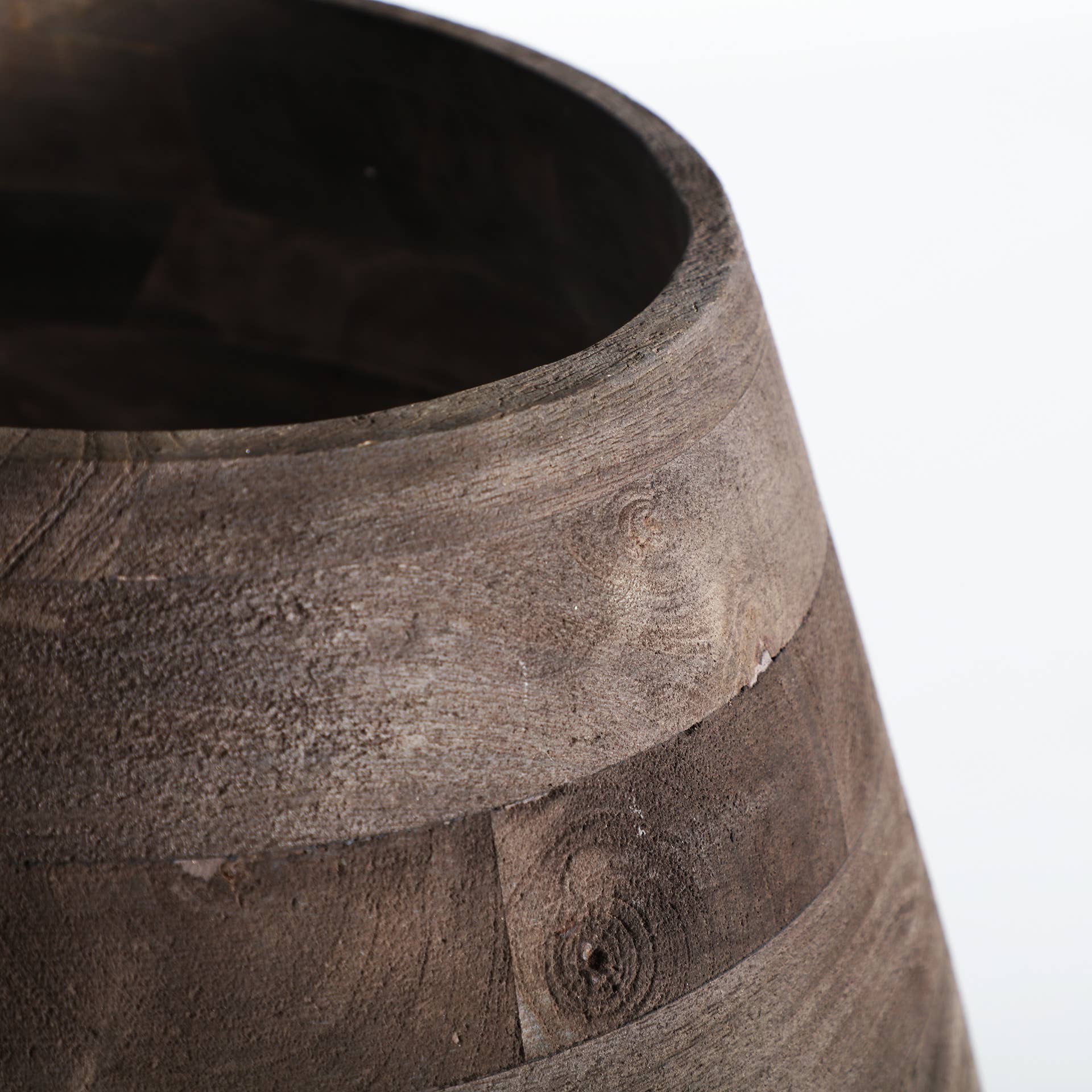 Kodu - Vendita all'ingrosso Tavolini - Lampada da tavolo rettangolare in legno di mango marrone 38x38x60 cm1