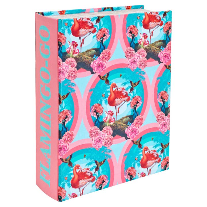 Febland - Wholesale Decorative Box - Flamingo-go Book Box Set
