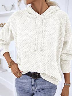 HIDDENBRAND - Wholesale Hoodie - Women's - Pullover Casual Hooded Sweater4