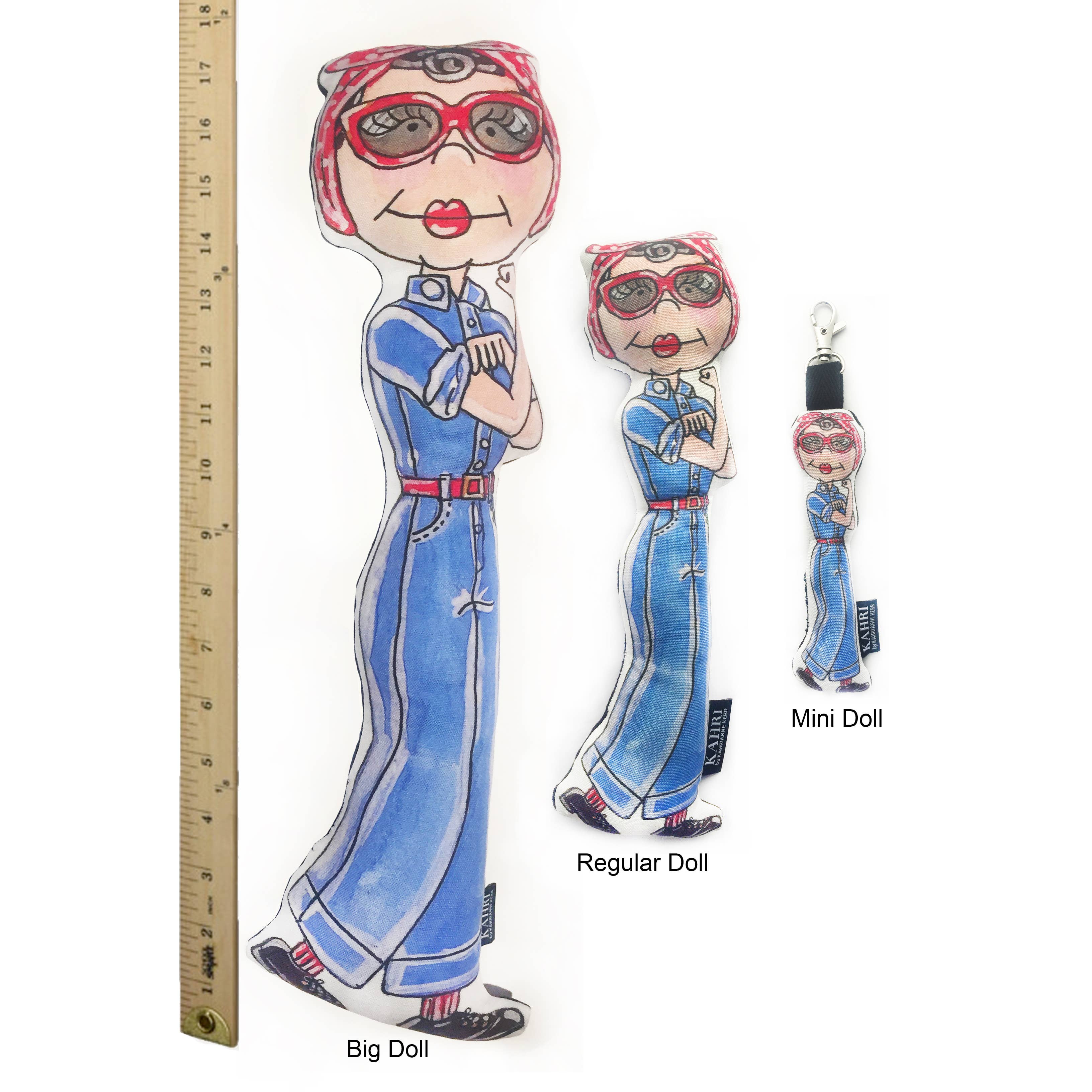 KAHRI – wholesale Doll – Kids – Little Rosie the Riveter Doll2