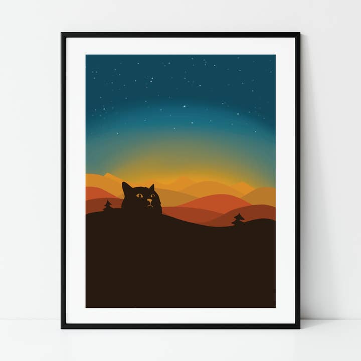 Mew Horizons Art Print por atacado de Pinpoint Studio