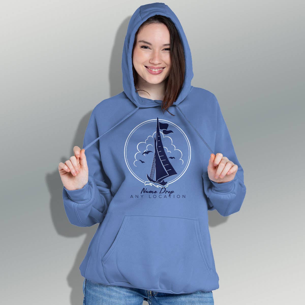 RetroPlanet - Wholesale T-Shirt (Graphic) - Unisex - Sailboat Name Drop Adult T-Shirt, Sweatshirt, or Hoodie7
