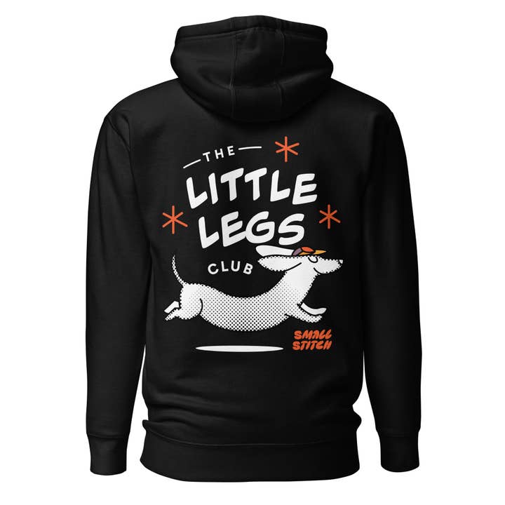 Small Stitch Little Legs l Unisex Hoodie for wholesale by Small Stitch