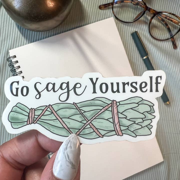Despues Designs - Wholesale Sticker - Go Sage Yourself Sticker4
