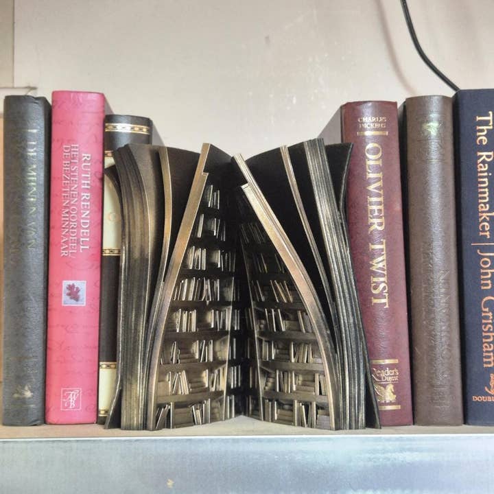 Book Nook en forme de livre : une bibliothèque dans un livre — décoration d'étagère pour la vente par 3DijkstraFinds