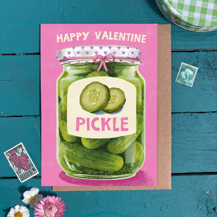 Pickles Valentine Blank Card for wholesale by Rocket 68