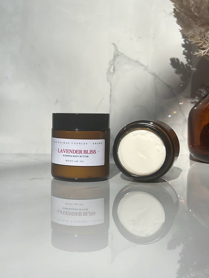 Lavender Bliss - Beurre Corporel Fouetté pour la vente par Las Palmas Candles + Soaps LLC