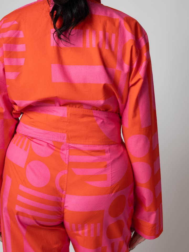 Irregular Sleep Pattern – wholesale Pants – Women's – Paradox High Waisted Trousers in Hot Pink2