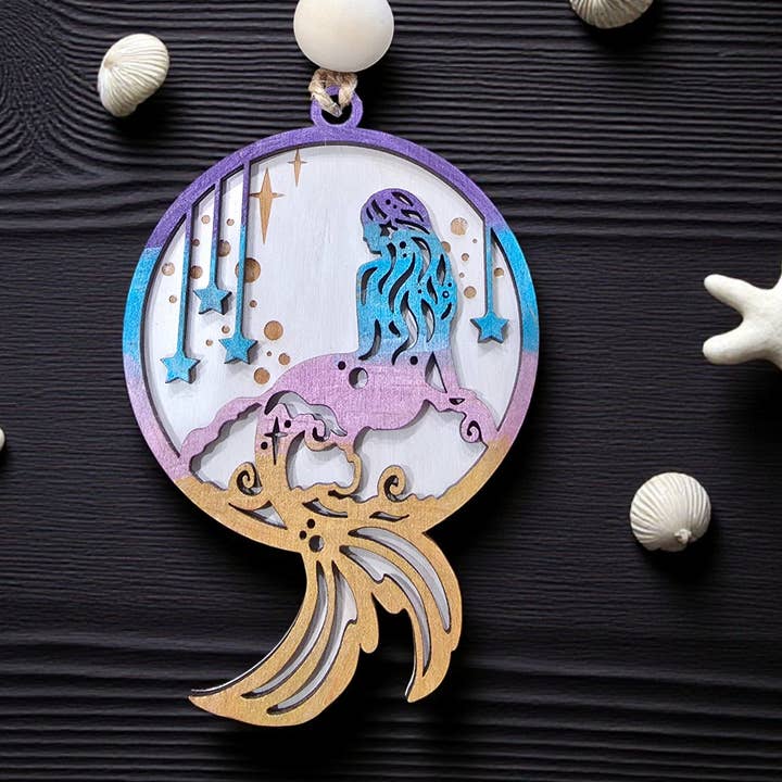 MERMAID | Christmas Ornament for wholesale by Sadie J. & Co.