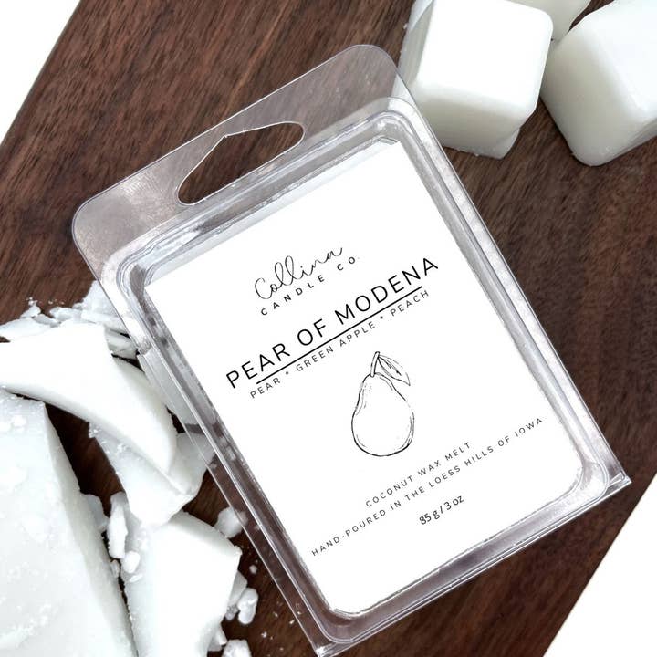 Collina Candle Co., LLC - Wholesale Wax Melt - Pear of Modena Coconut Wax Melt Pear Apple Peach0