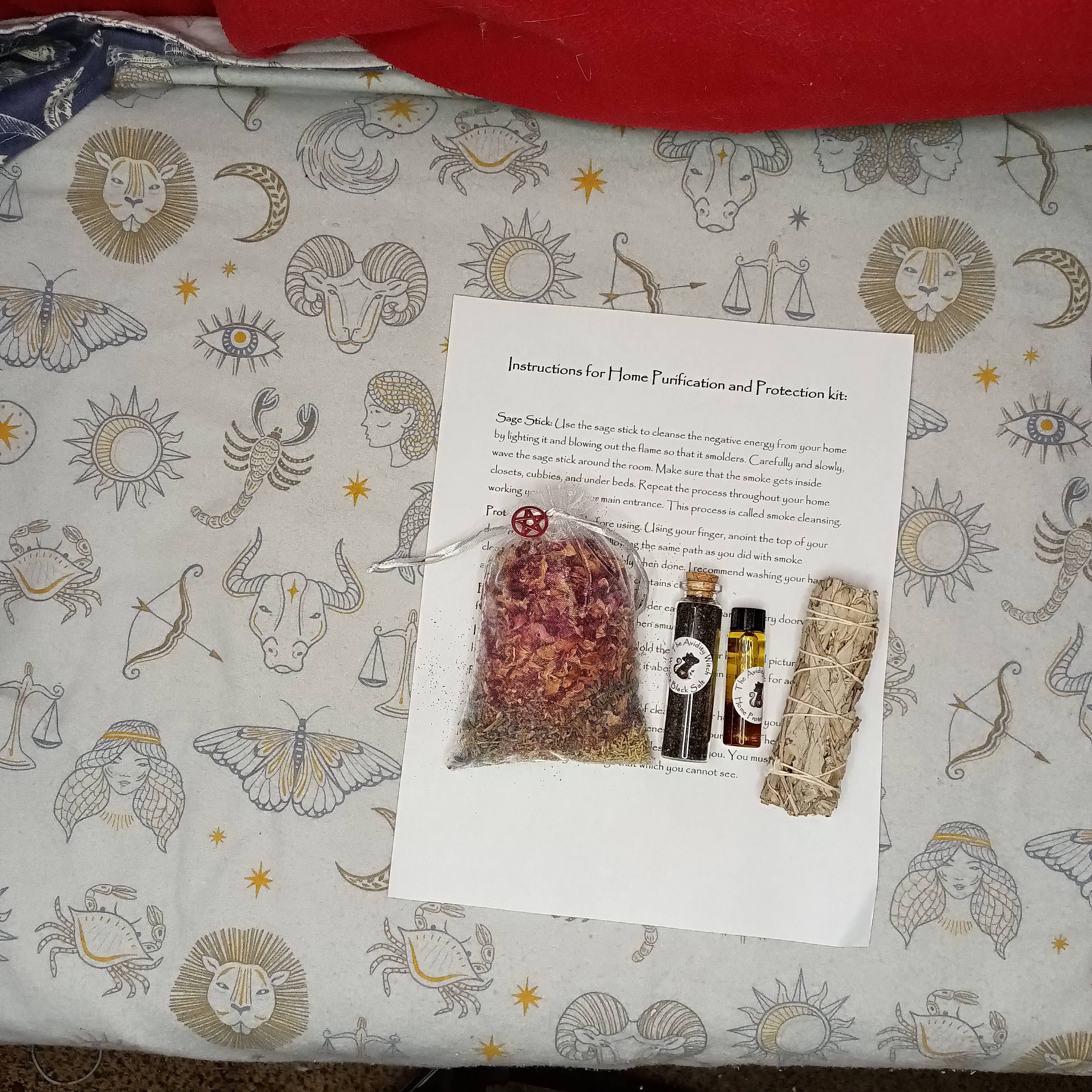 The Avidity Witch - Wholesale Meditation Supplies - Home Purification and Protection Spell Kit9