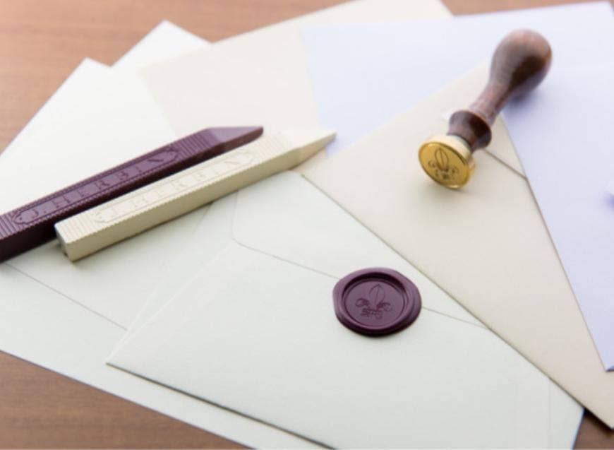 「FUNJI」In Japan - Vente Tampon encreur/décoratif - Ensemble de Sceau de Cire Lily - Kit Exclusif Quo Vadis Japon4