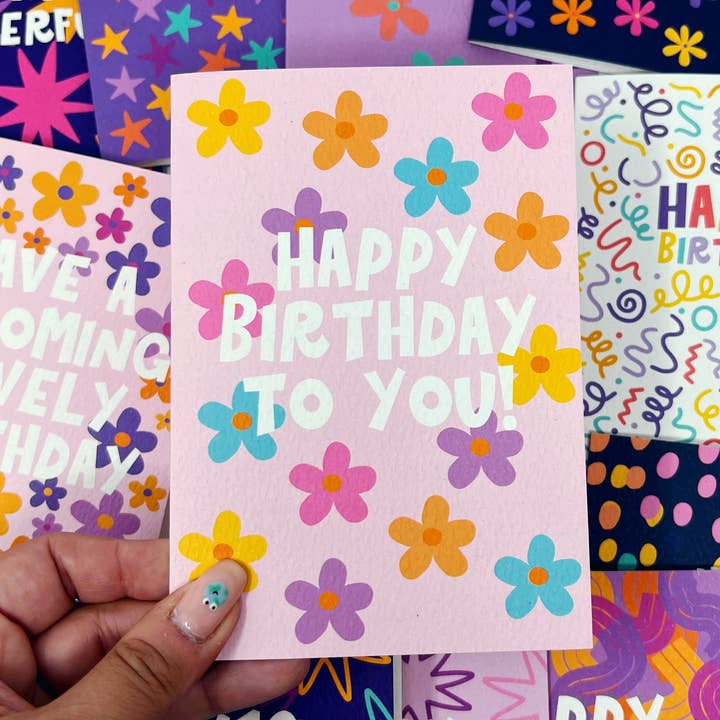 Grattis på födelsedagen till dig för wholesale av Xoxo Designs by Ruth