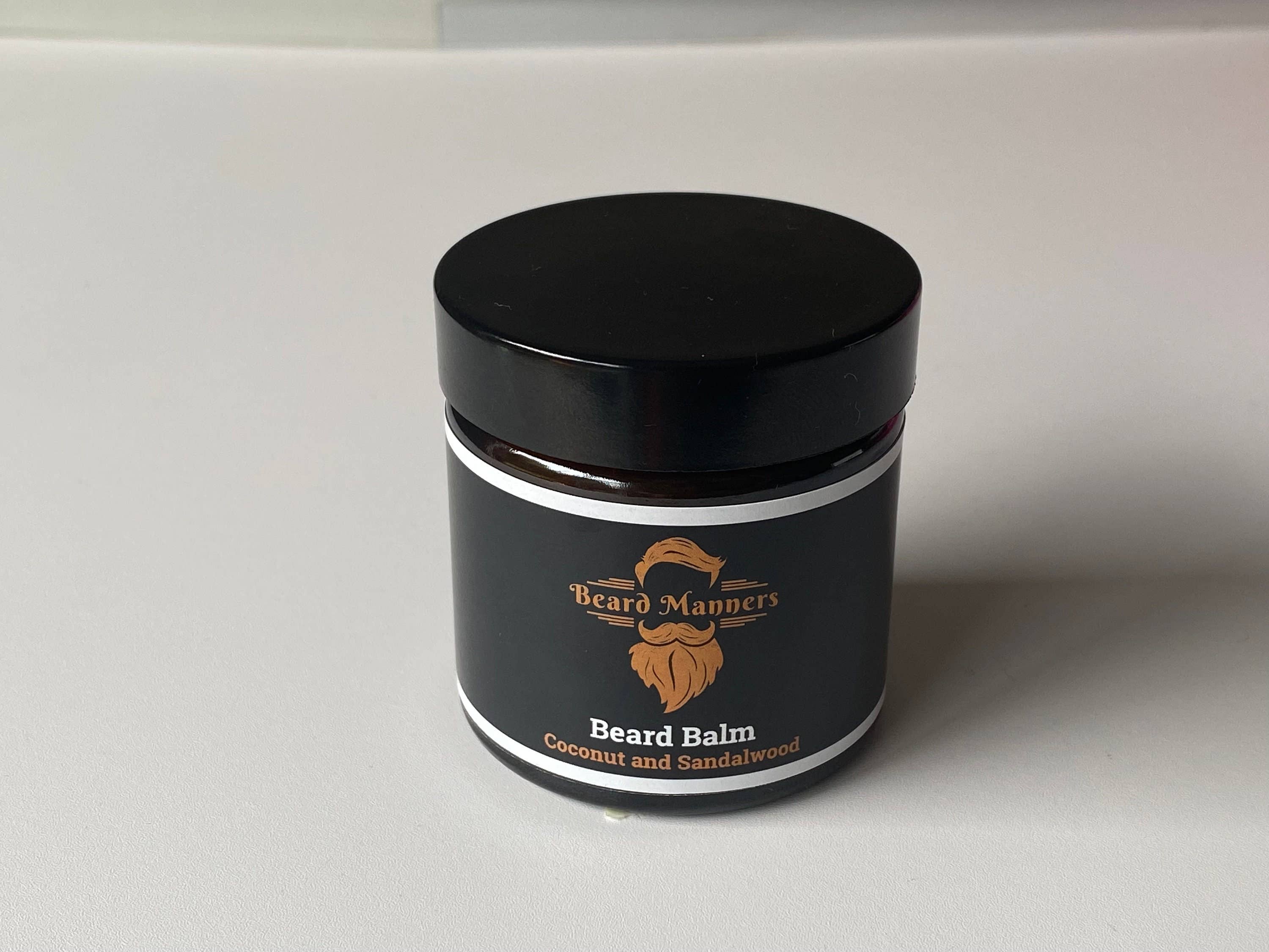 Beard Manners – wholesale Beard styling product – Coconut and Sandalwood Beard Balm 60ml