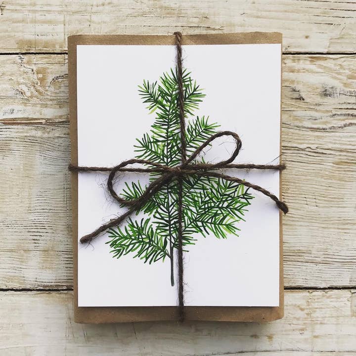 Evergreen Card Set Blank for wholesale by kcm studio, ink.