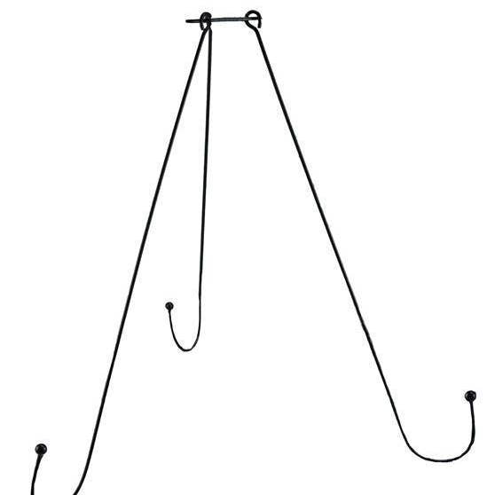 General Wholesale Inc - Wholesale Wreath - 21"OAH METAL WREATH HANGER - MD0695020