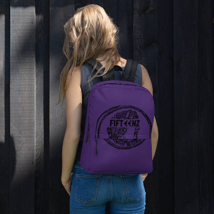 Mochila Purple Fifteenz Coin por atacado de Fifteenz Clothing