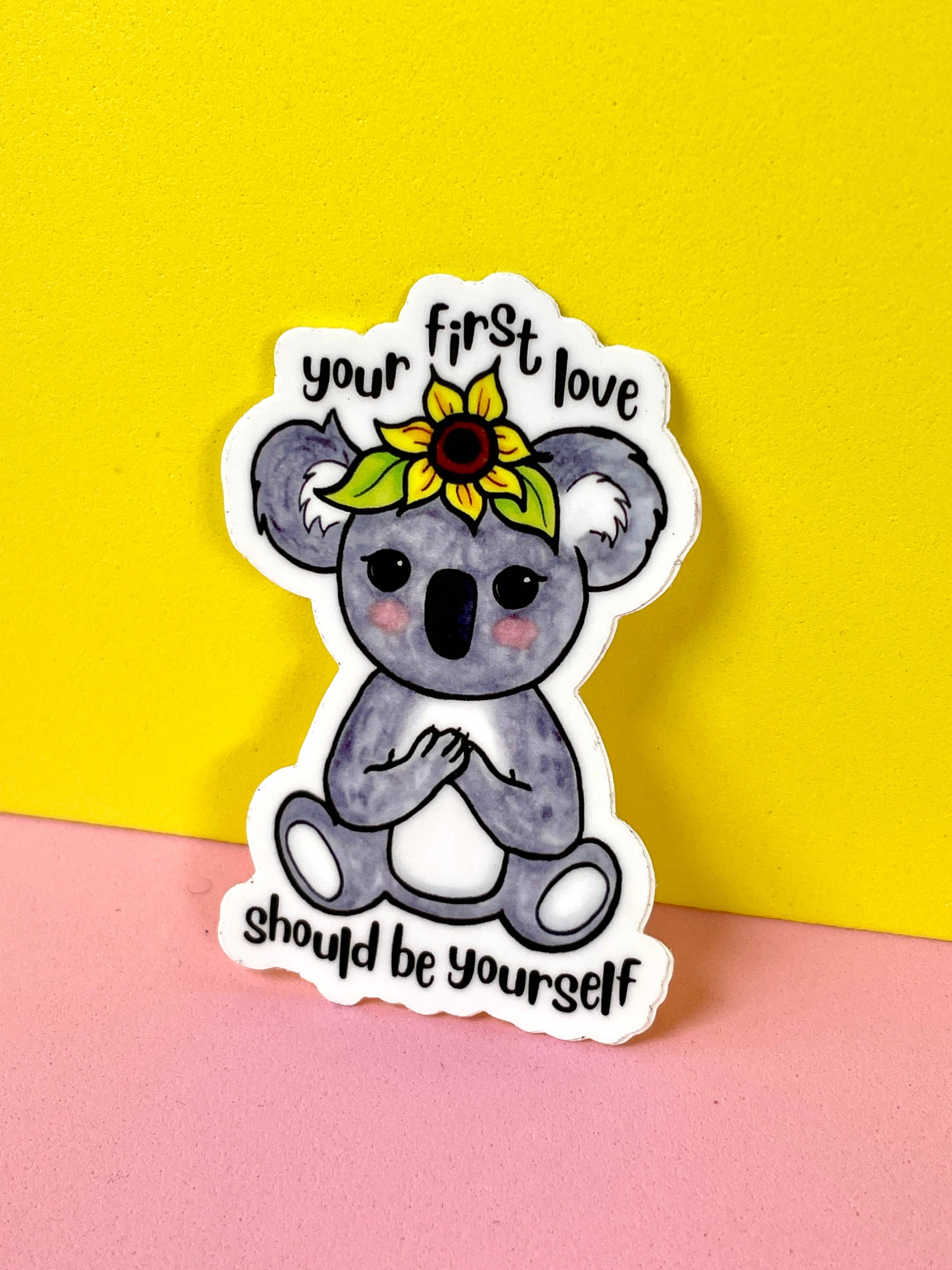 quirky burp illustrations - Wholesale Sticker - Koala Waterproof Vinyl Sticker1