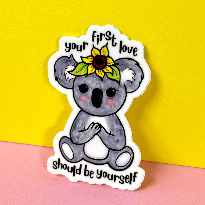 quirky burp illustrations - Wholesale Sticker - Koala Waterproof Vinyl Sticker1