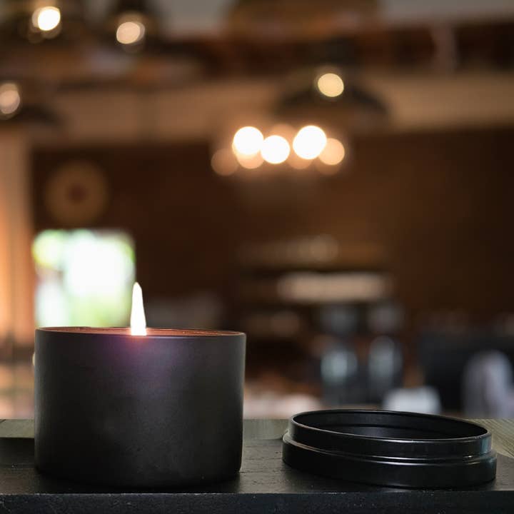 Naomi's Happy Place Shop - Wholesale Travel Candles - Whimsy Spellfire Sleek Soy Tin Candle - Tropical Pineapple1