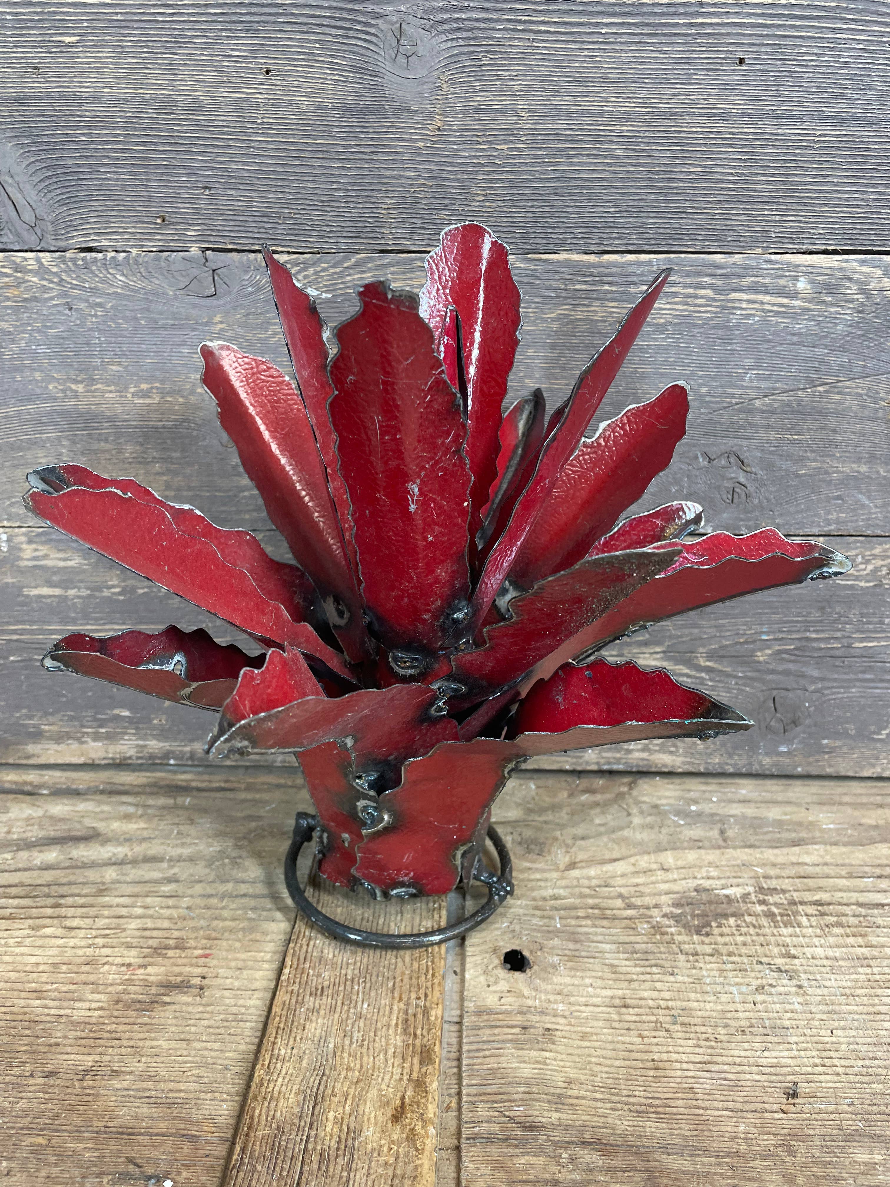 My Amigos Imports - Vendita all'ingrosso Decorazioni da tavolo - Maguey Agave Cactus di Metallo Colorato-Cactus-33x28 cm-NUOVO0