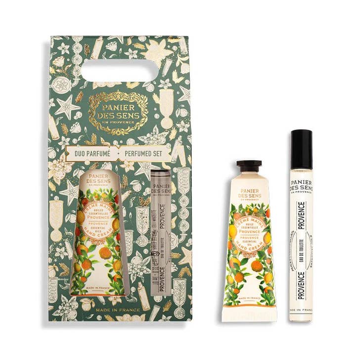 PANIER DES SENS - Wholesale Hand Cream/Lotion - Christmas Gift Set Duo- Energizing Provence