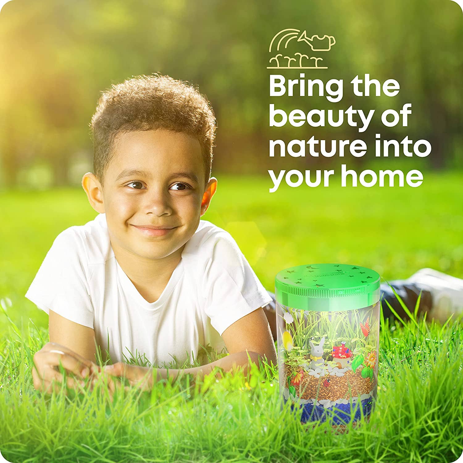 Dan&Darci - Wholesale DIY Craft Kit - Kids - Light-Up Terrarium Kit1