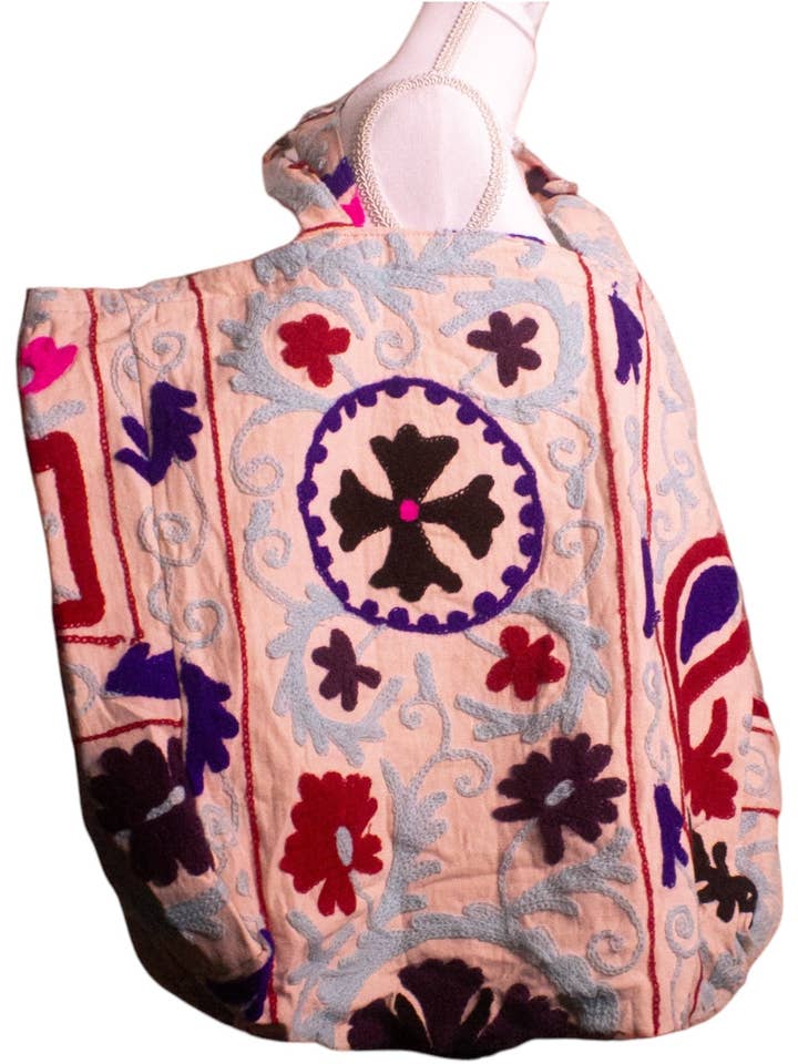 Marigold Suzani Tote Bag for wholesale by Soléa