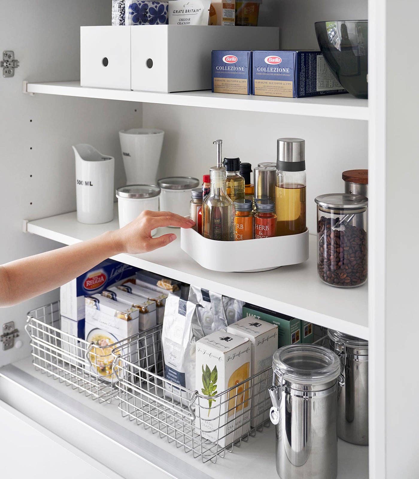 Yamazaki Home - Wholesale Lazy Susan - Rotating Storage Tray5