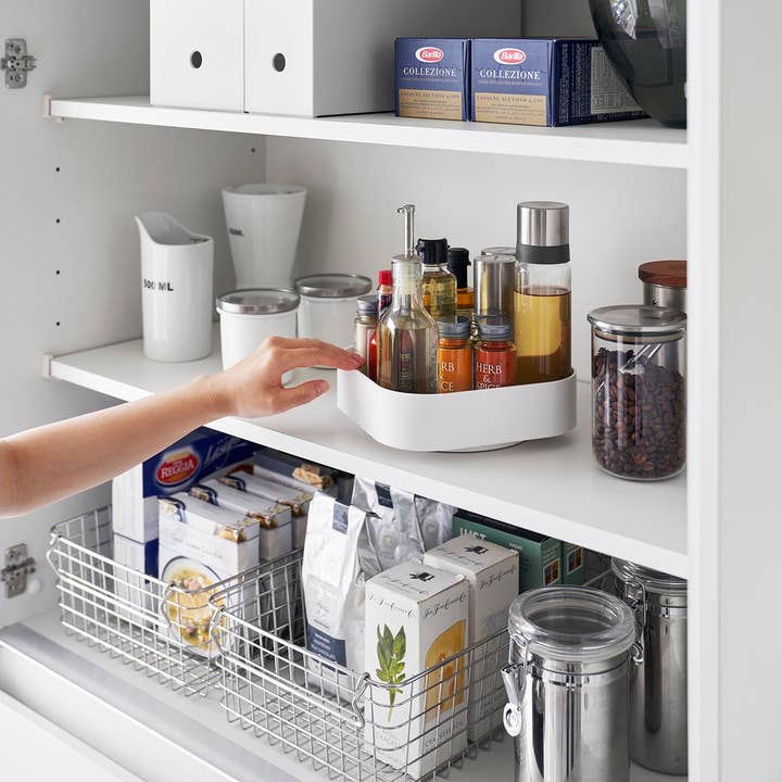 Yamazaki Home - Wholesale Lazy Susan - Rotating Storage Tray5