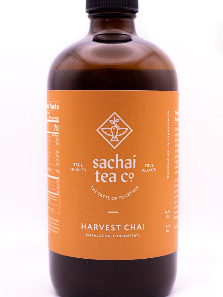 Chai Concentrate - Harvest 16oz for wholesale by Sachai Tea Company