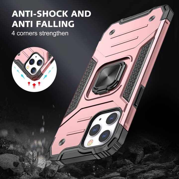 LOOKA - Dress Your Case – wholesale Phone case – Women’s – Hybrid Armor Phone Case with magnetic Ring Holder8