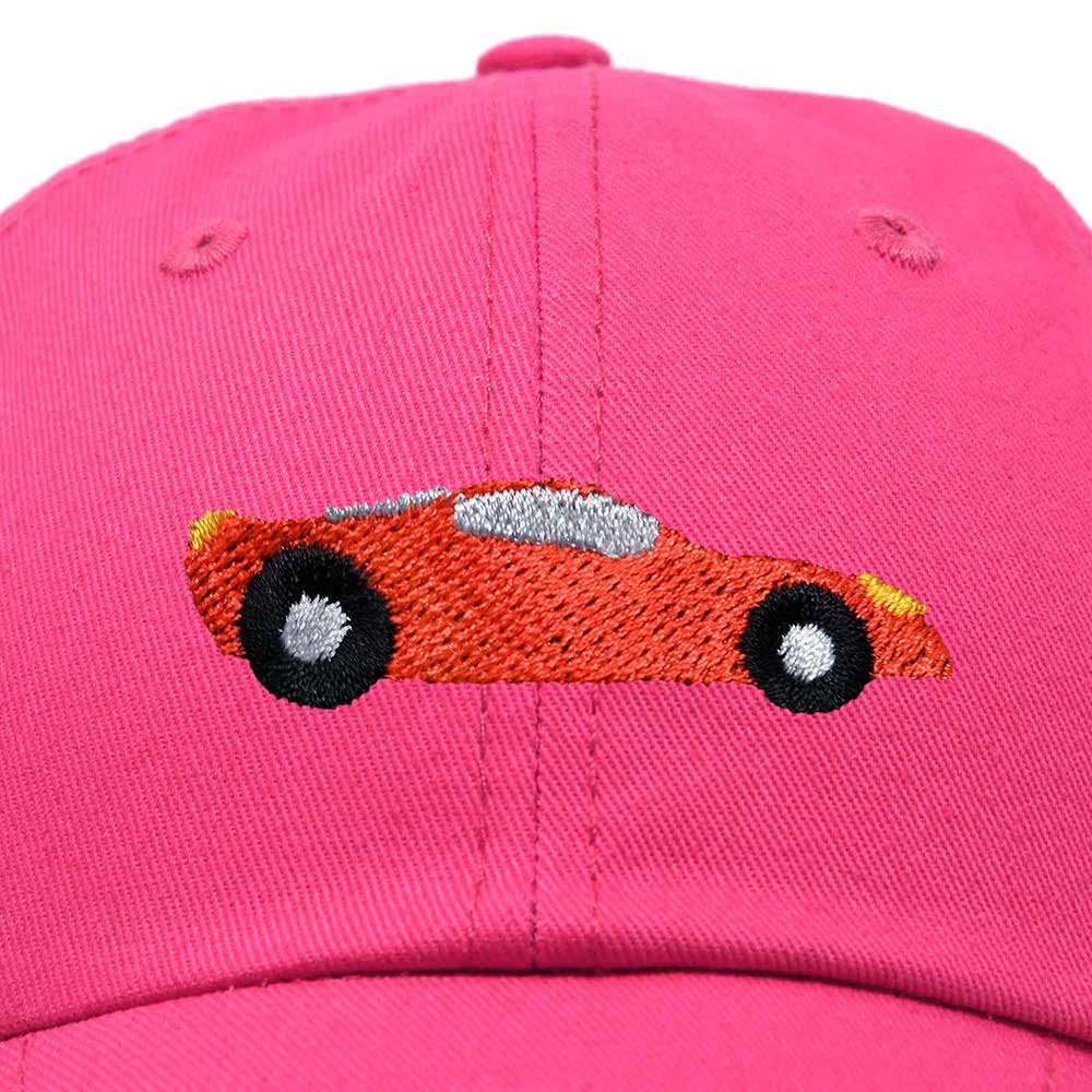 Dalix - Wholesale Baseball Cap - Kids - Dalix Red Race Car Youth Cap5