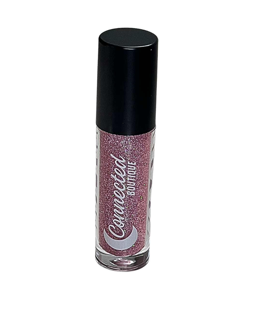 Connected Boutique - Wholesale Lip Gloss - Chosen Pink Glitter Lipgloss with apple scent2