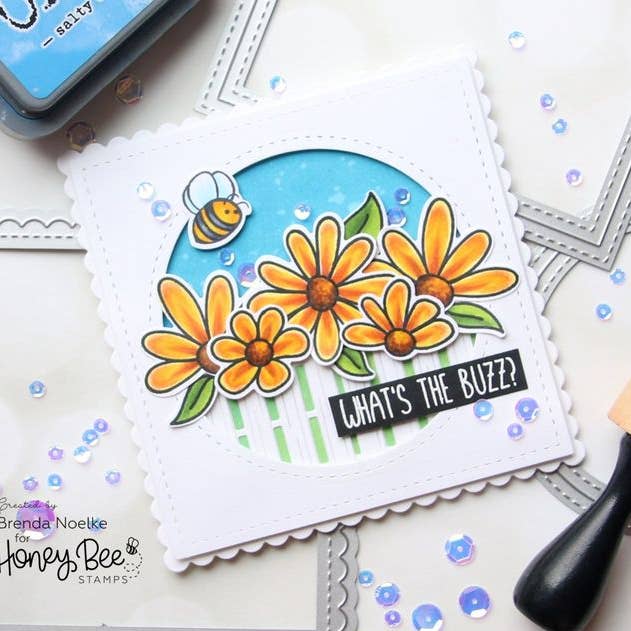 Busy Bees - Honey Cuts - Coordinating Dies for wholesale by Honey Bee Stamps