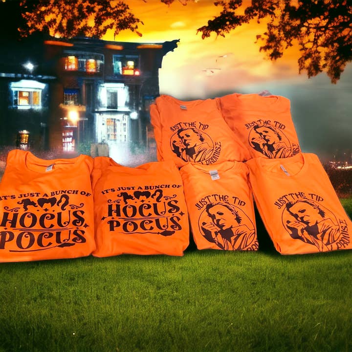 Just a bunch of Hocus Pocus tee shirt casual for wholesale by The Candy Collections