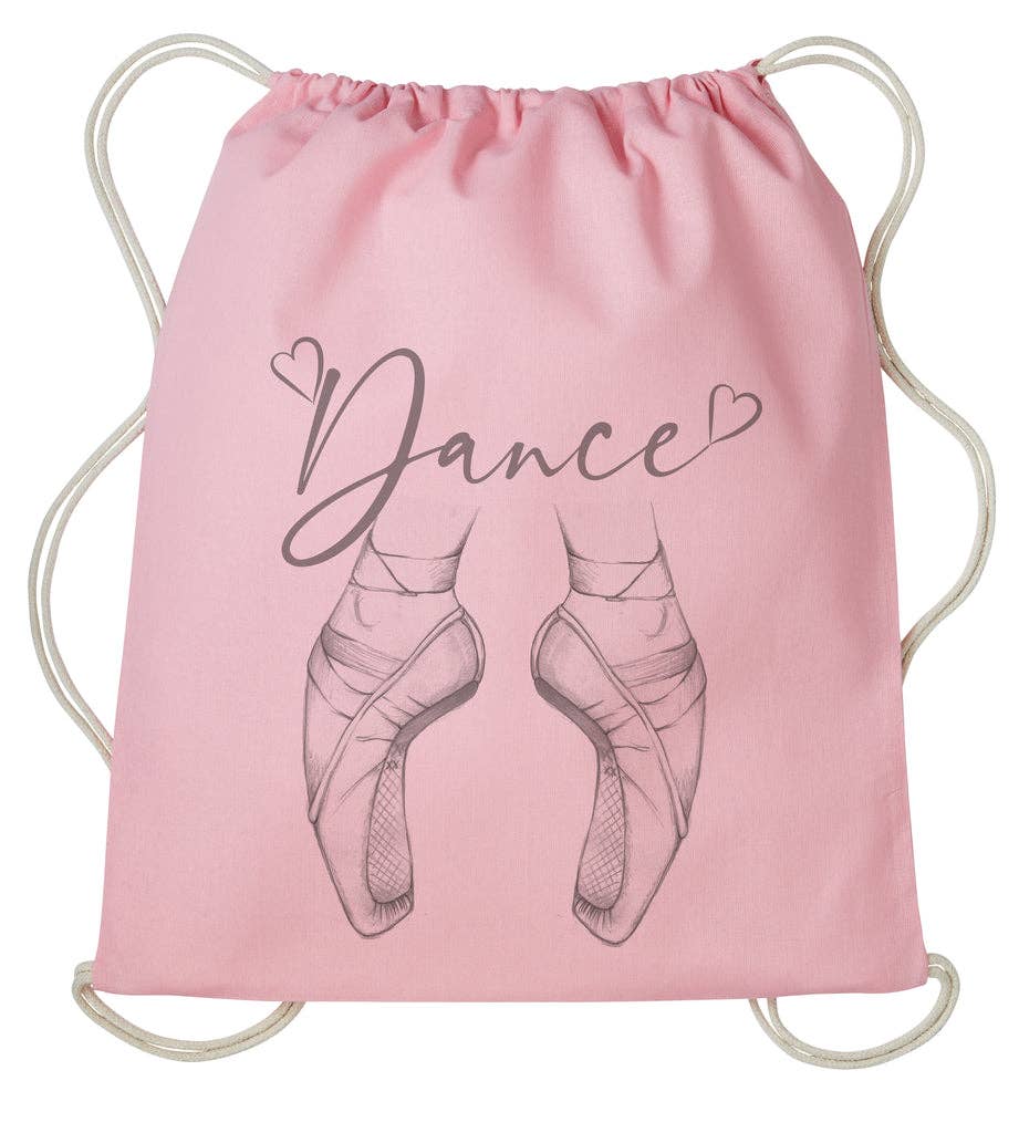 Jola Designs – wholesale Drawstring bag – women's – Ballet Drawstring Bag0