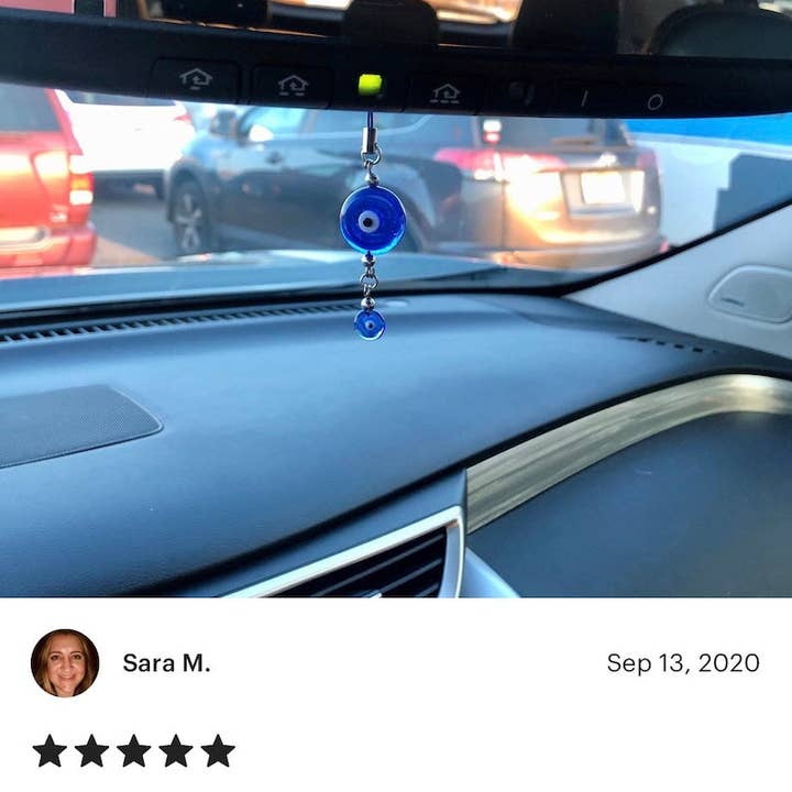 Evileyefavor - Wholesale Car Decorative Charm - Unisex - Evil Eye Car Amulet, Evil Eye Car Mirror Hanging, Rear View Mirror Accessories2