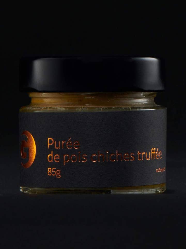 Chickpea puree truffled with black truffle 8% for wholesale by GAZEL