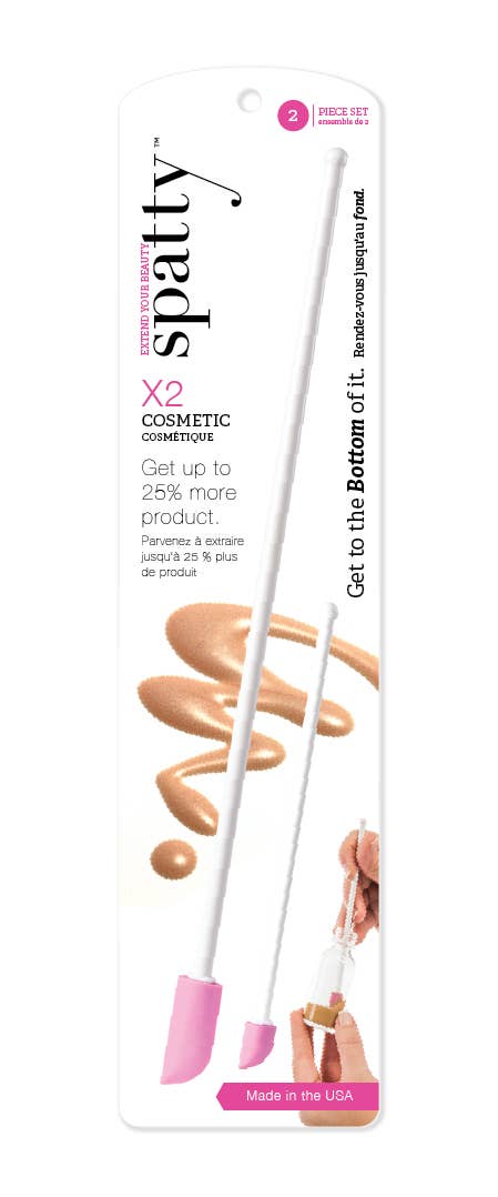 Spatty - Wholesale Borsteltje voor aanbrengen van maskers - Spatty 12" schoonheidsspatel1