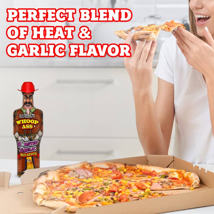 Southwest Specialty Food - Wholesale Hot Sauce - Whoop Ass Roasted Garlic Hot Sauce