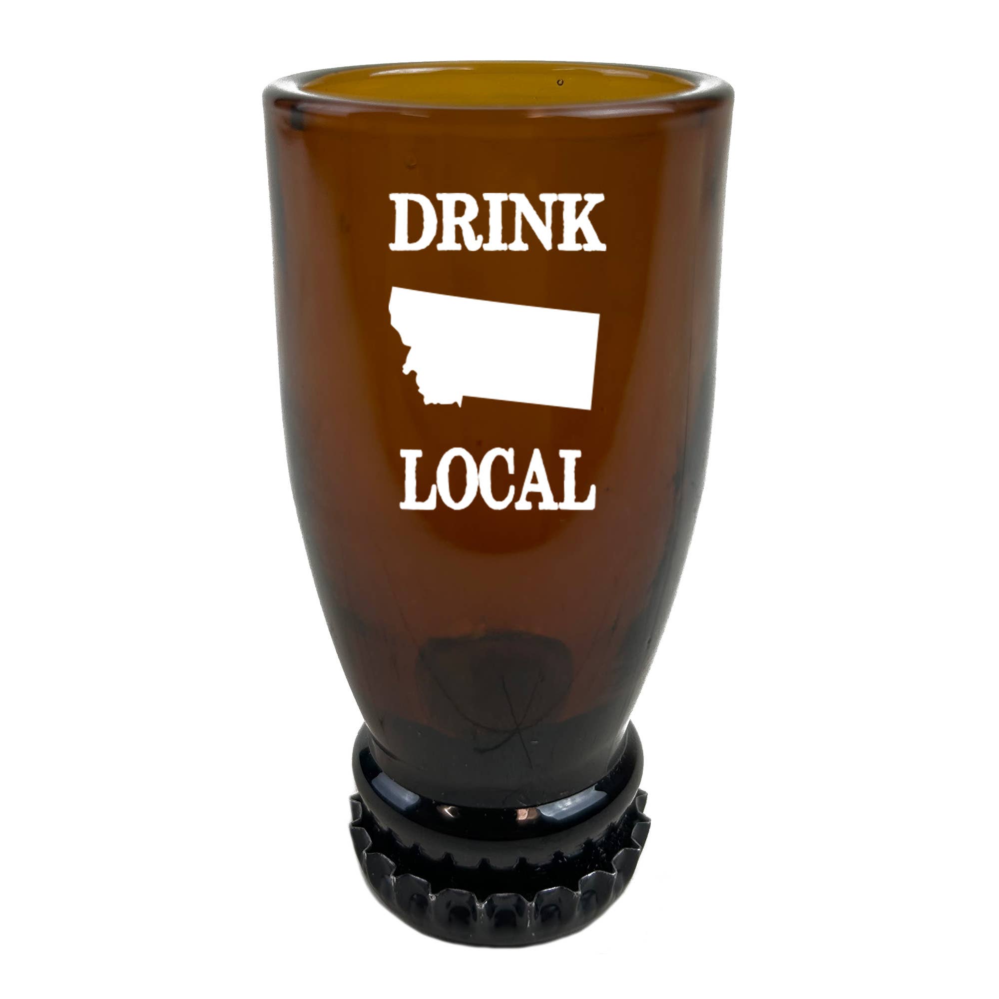 Torched Products - Wholesale Shot Glass - Drink Local Beer Bottle Shot Glass47