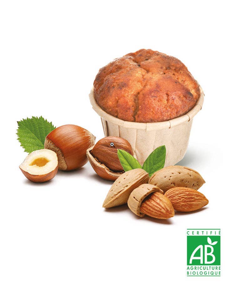 Terra Ceres - Vente Gâteau - Muffin Bio Noisette Praline 50g0