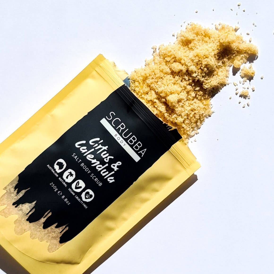 Scrubba Body - Vendita all'ingrosso Scrub/esfoliante per il corpo - Scrub per il corpo ai sali di agrumi e calendula2