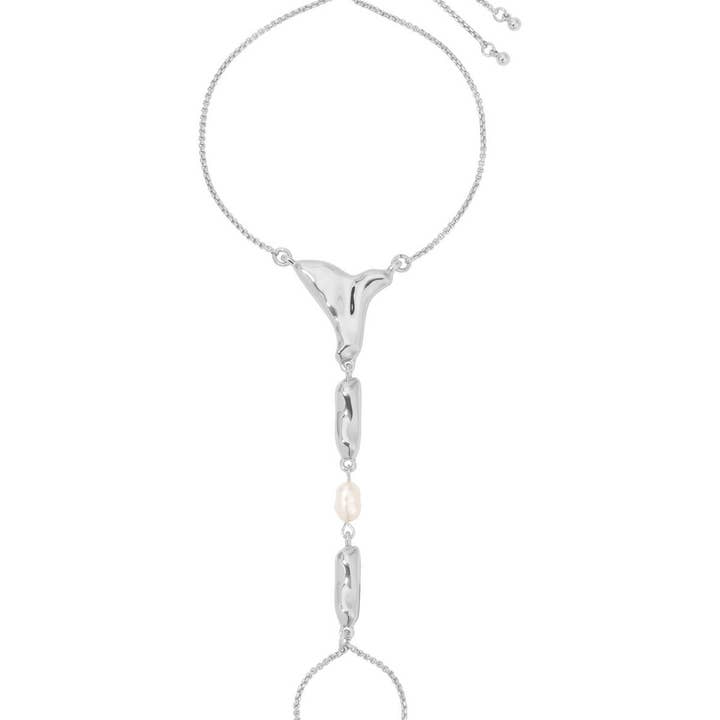 Ettika - Wholesale Link & Chain Bracelet - Liquid Metal Hand Chain6