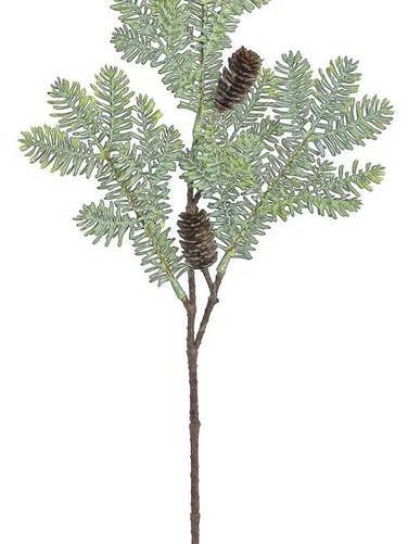 Mtn. Noble Pine Spray, 21", Sage for wholesale by Select Artificials, Inc.