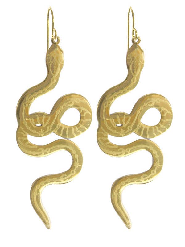 Celestial Snake Dangles for wholesale by Brass Sand