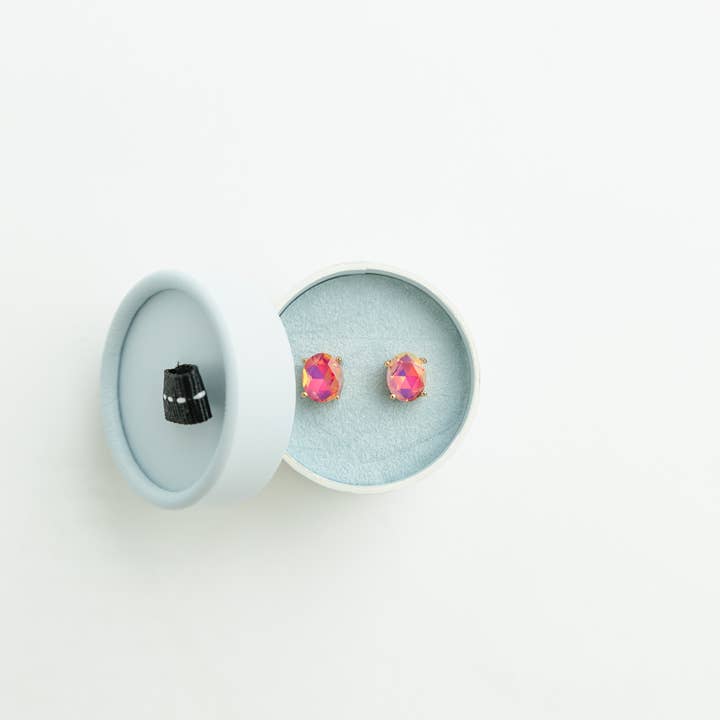 Violet & Brooks - Wholesale Stud/Post Earrings - Crystal Powder Boxed Earring11